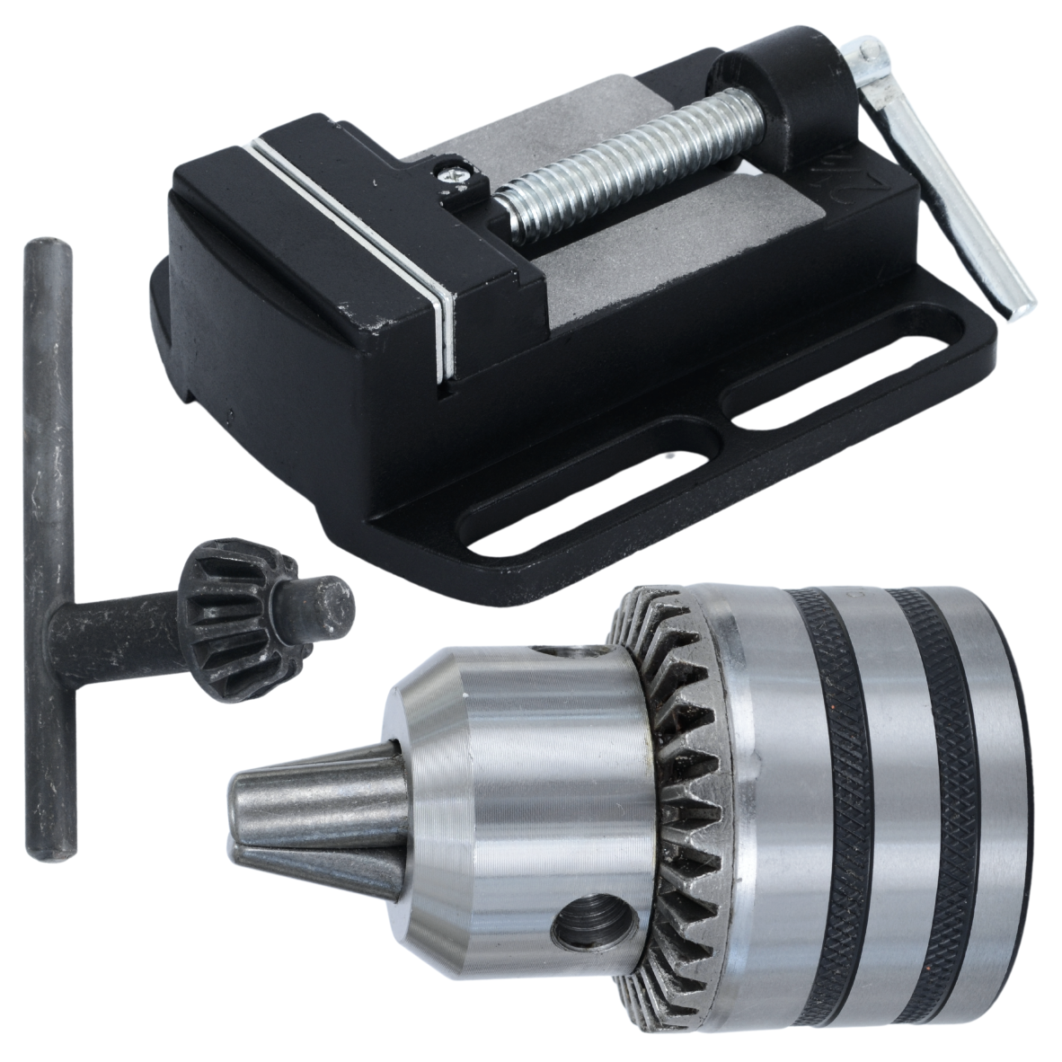 Gręžimo staklės | 1600W 16 mm + spaustuvai (SK12233)