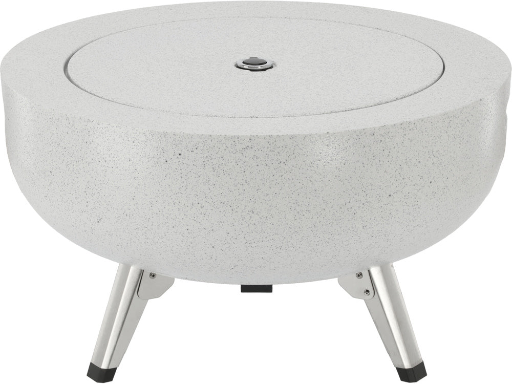 Plieninis židinys su grotelėmis | 3 viename | 43,5 cm (99718)