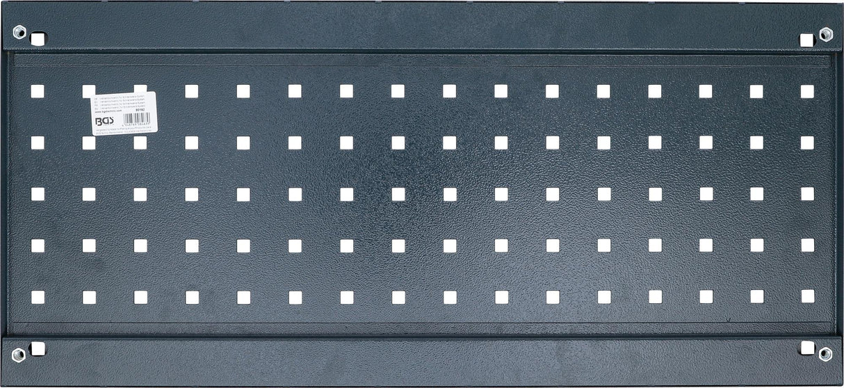 PERFORATED TOOL PANEL PLATE | SHORT VERSION | FOR STORAGE SYSTEM COMBINATION (80192)