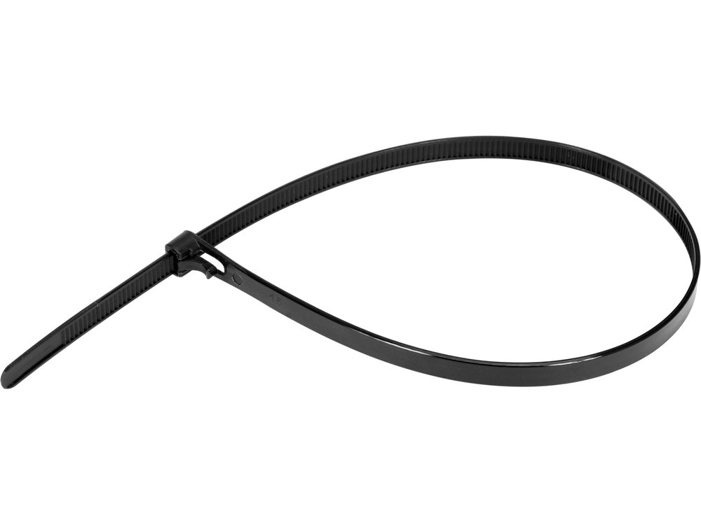 RELEASABLE CAB TIES 7,6X400MM 50PCS BLAC (YT-70677)