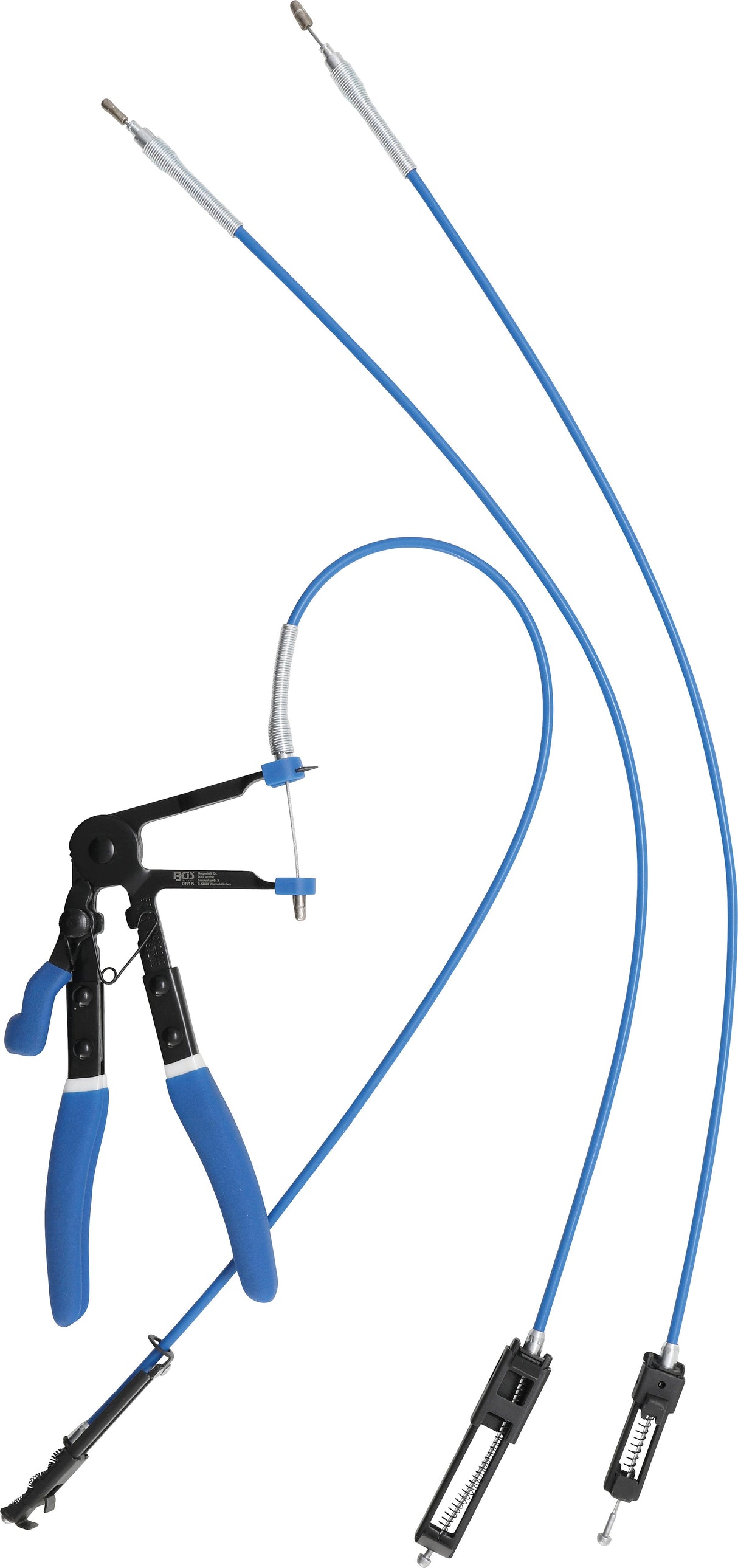 Replės aušinimo žarnoms | su keičiamais Bowden trosais | 635 - 670 mm (9815)