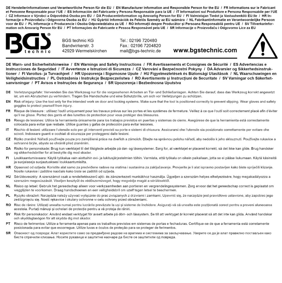 Blokatorius, užspaudėjas kapoto ir bagažinės dangčiams (2790)