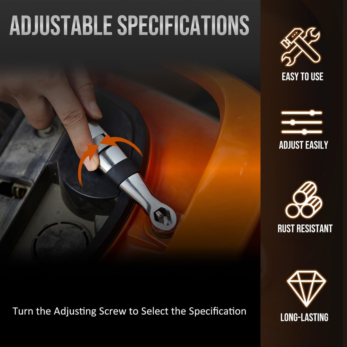 Reguliuojamas veržliaraktis | 23 viename (ASW23)