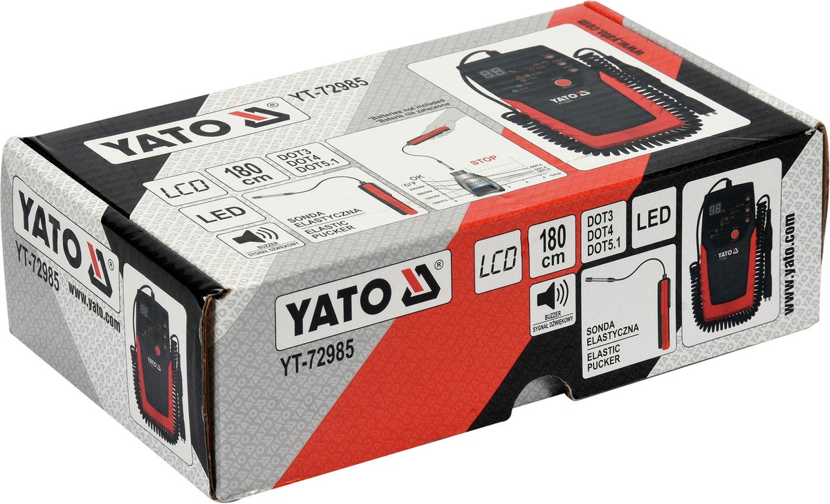 Тестер тормозной жидкости | LCD дисплей | гибкий зонд | 6 led