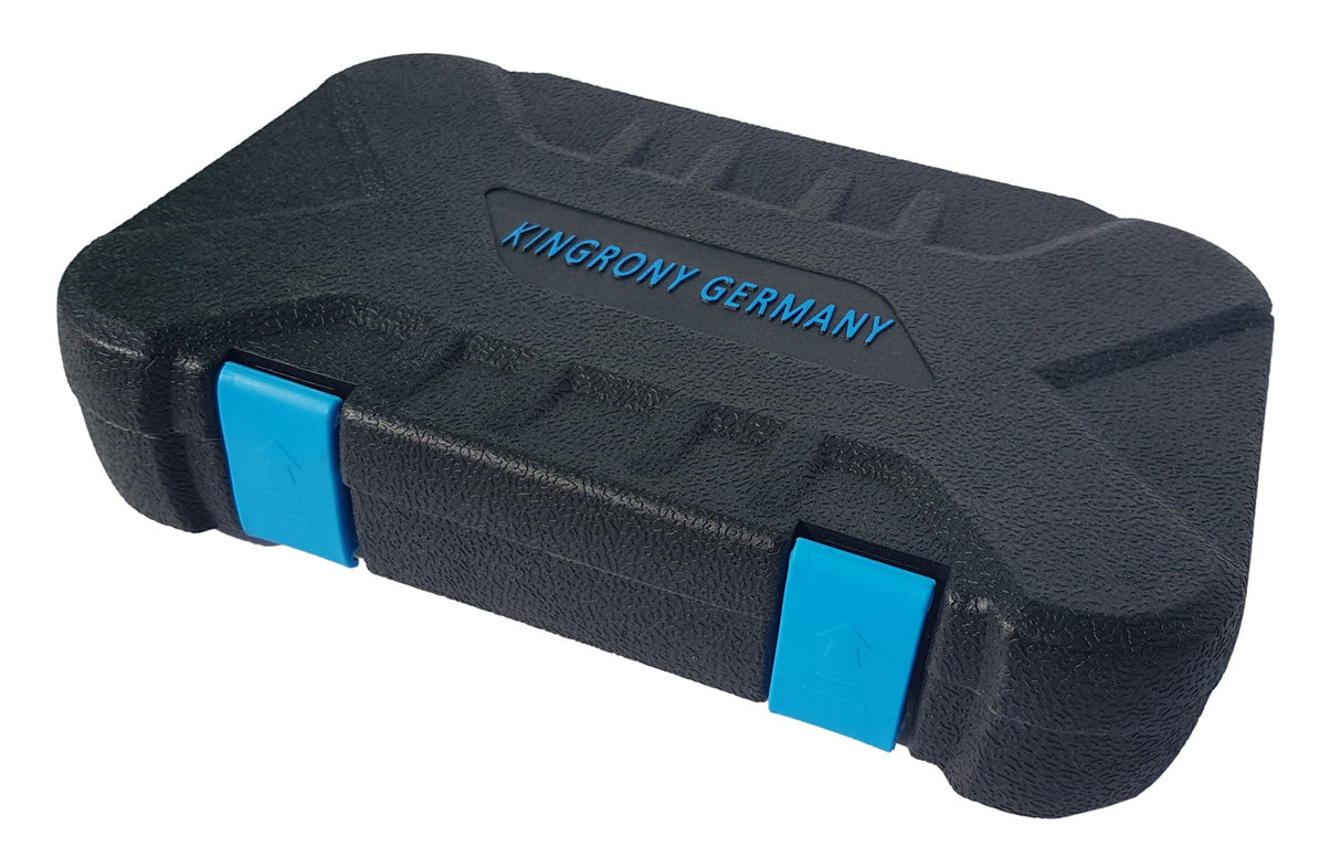 Galvučių su terkšle rinkinys | 6.3 mm (1/4") | 46 vnt. (KR141046C)