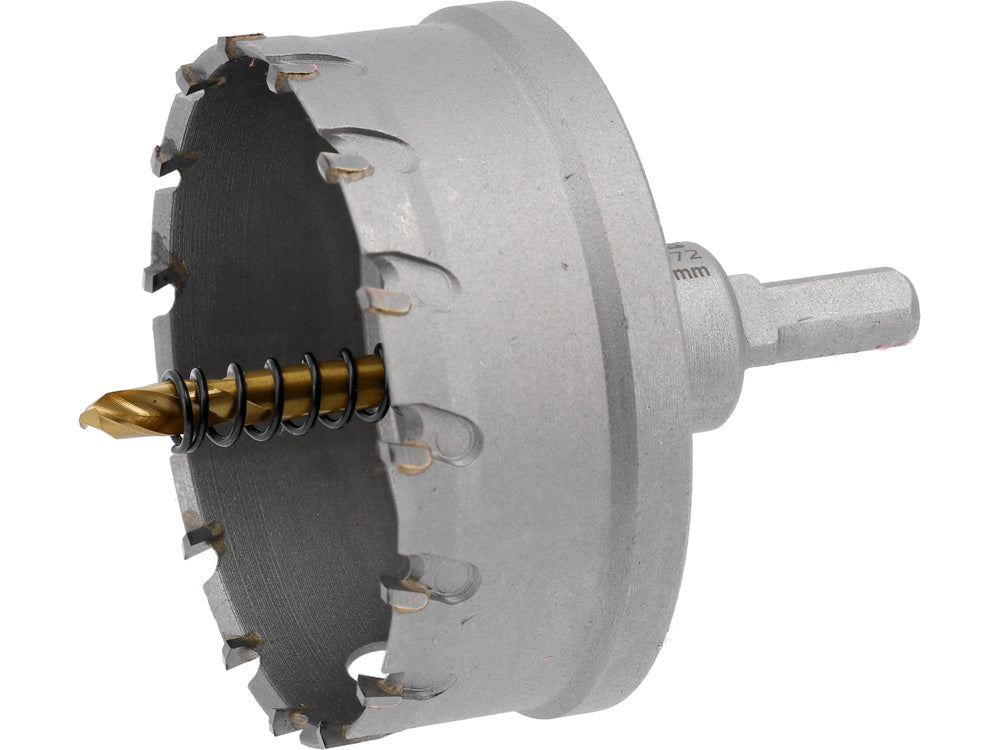 Skylių pjūklas / grąžtas metalui TCT | 80 mm (YT-44072)