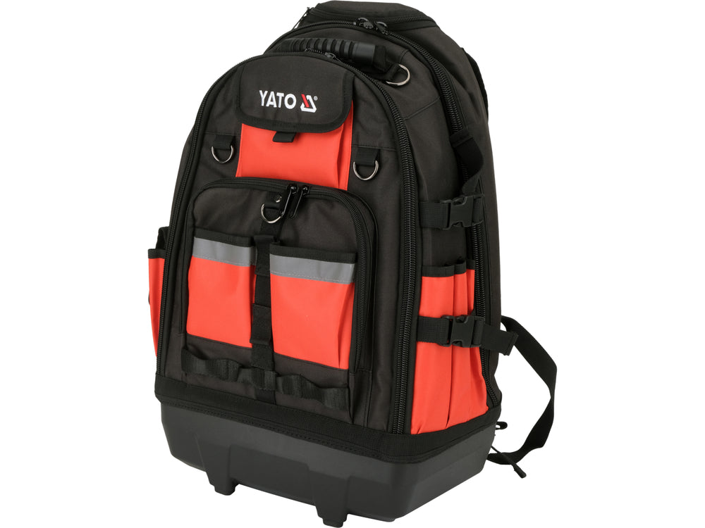 Kuprinė 370x230x570 mm | su ratukais | teleskopinė rankena | kietas pagrindas (YT-74288)