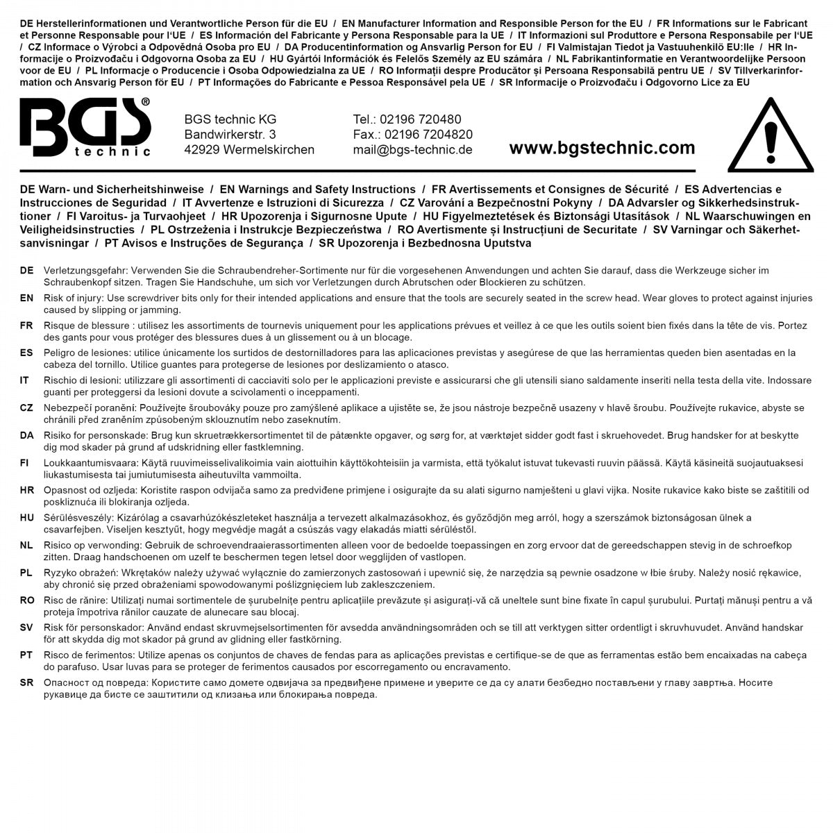 Atsuktuvų rinkinys | 6 vnt (35837B)