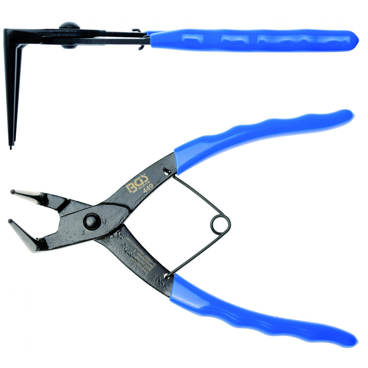 Replės suportų žiedams | 90 ° | vidiniams žiedams | 165 mm (449)