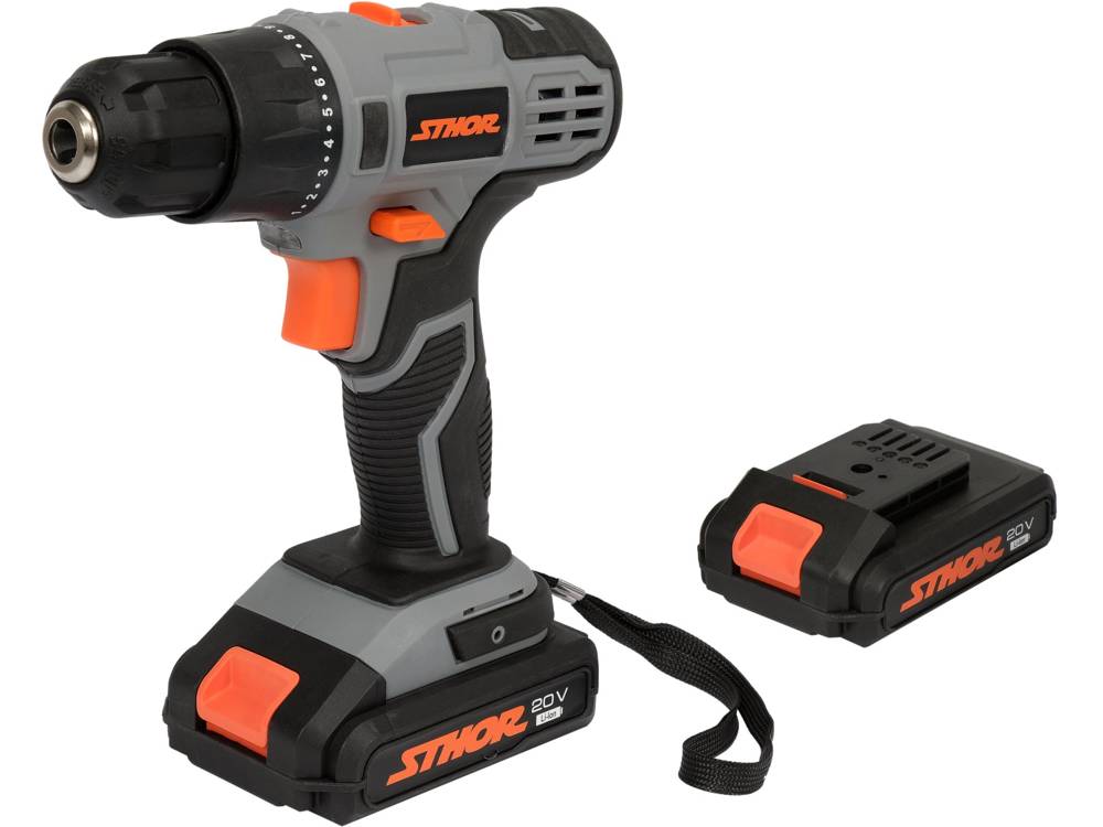 Аккумуляторная дрель-шуруповёрт | 20V | 2Ah x 2 шт.