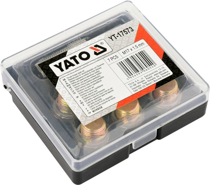 Alyvos išleidimo srauto remonto komplektas | M17 x 1,5 mm (YT-17573)