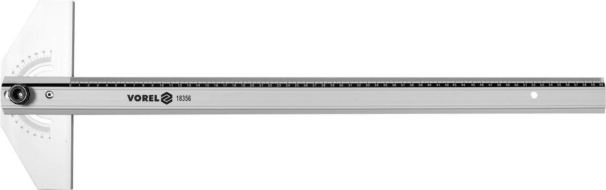 Kampainis reguliuojamas | aliuminis | T- tipas | 600 mm (18356)