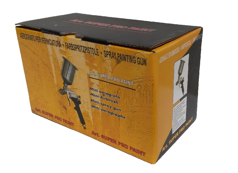 Dažymo pistoletas mini | HVLP | Ø 0.5 mm | 250 ml. | met..bakelis (E-80G1)