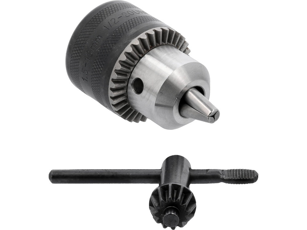 Grąžto griebtuvas su raktu | 1,5-13 mm | 1/2"-20UNF (79630)