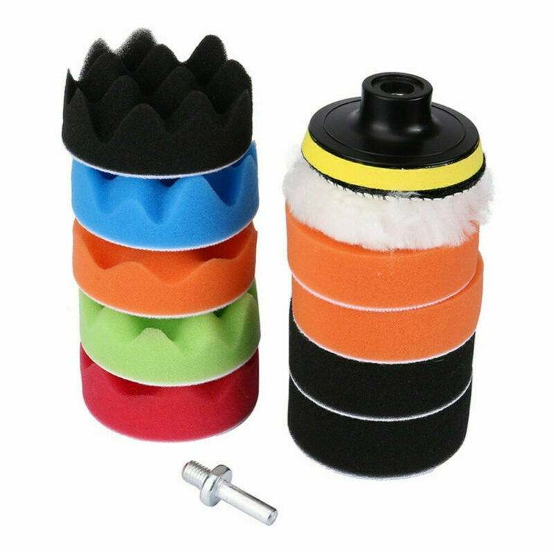 Poliravimo padų rinkinys | Ø 125 mm | 12 vnt. (BK1004)