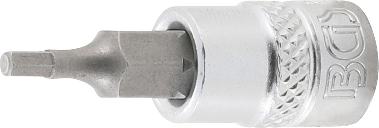 Antgalis įpresuotas į galvutę | 6.3 mm (1/4") | hex šešiakampis 3/32" (2740)