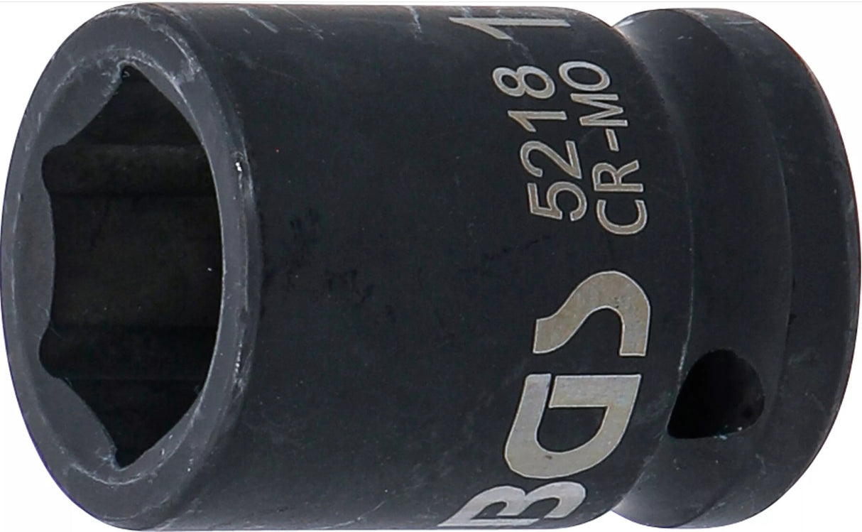 Galvutė smūginė šešiakampė | 12,5 mm (1/2") | 18 mm (5218)