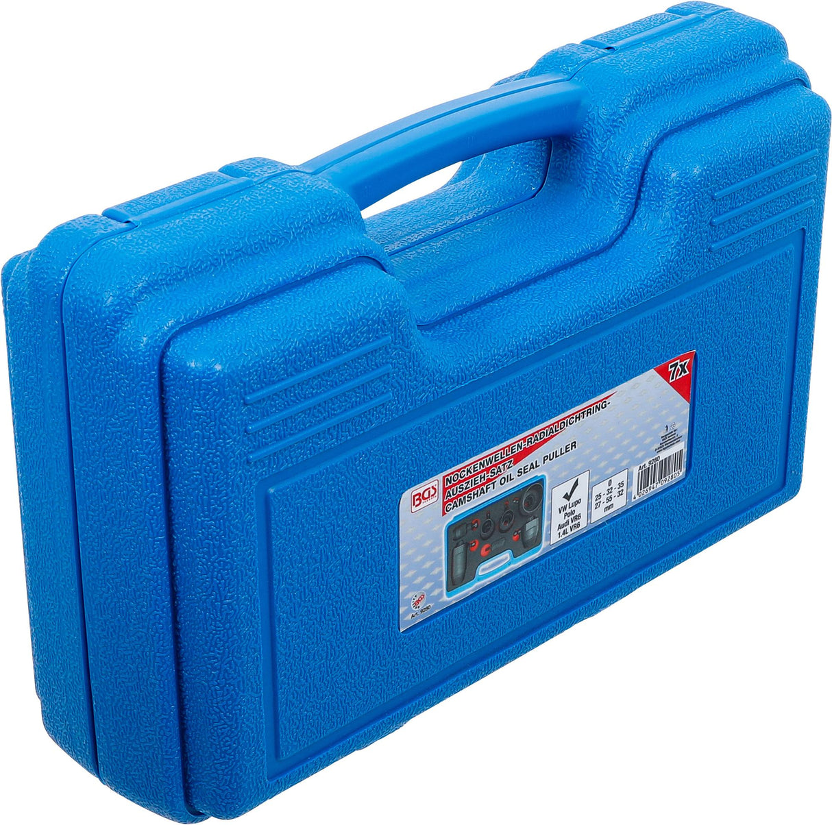 Velenų ir paskirstymo velenų radialinis sandarinimo žiedų traukimo rinkinys | VAG | 7 vnt. (9280)