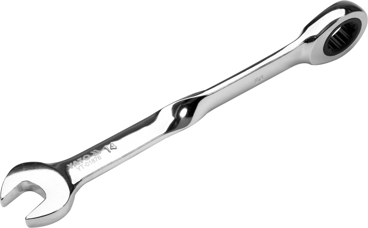 Raktas kombinuotas terkšlinis | perlenktas X | 14 mm (YT-01876)