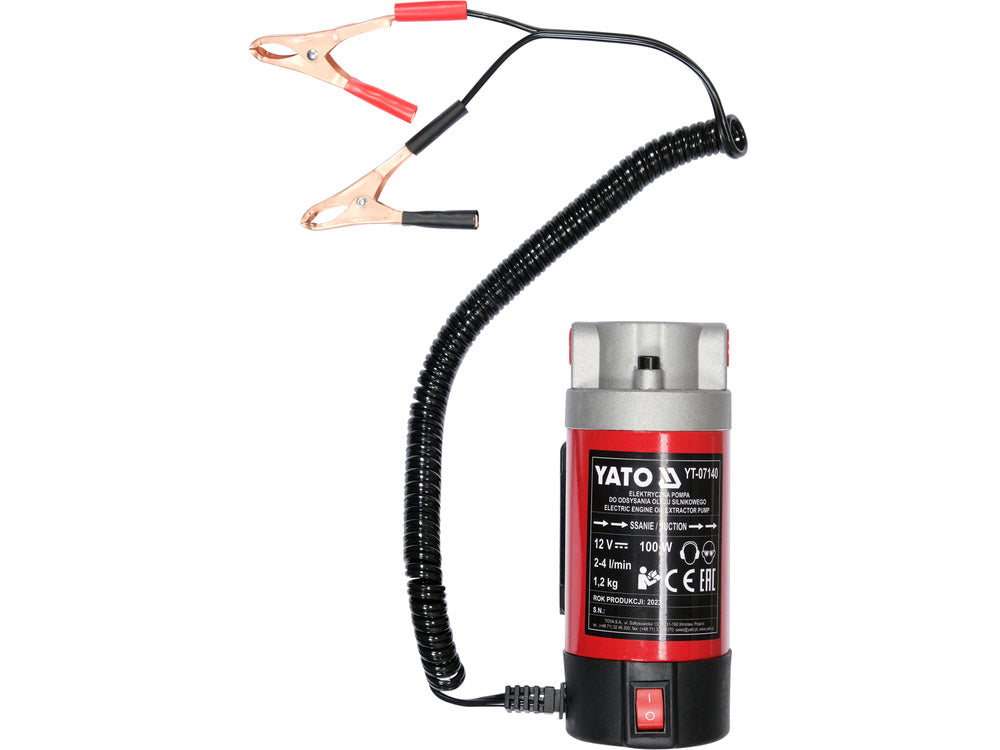 Alyvos ir dyzelino išsiurbimo siurblys | 12V (YT-07140)