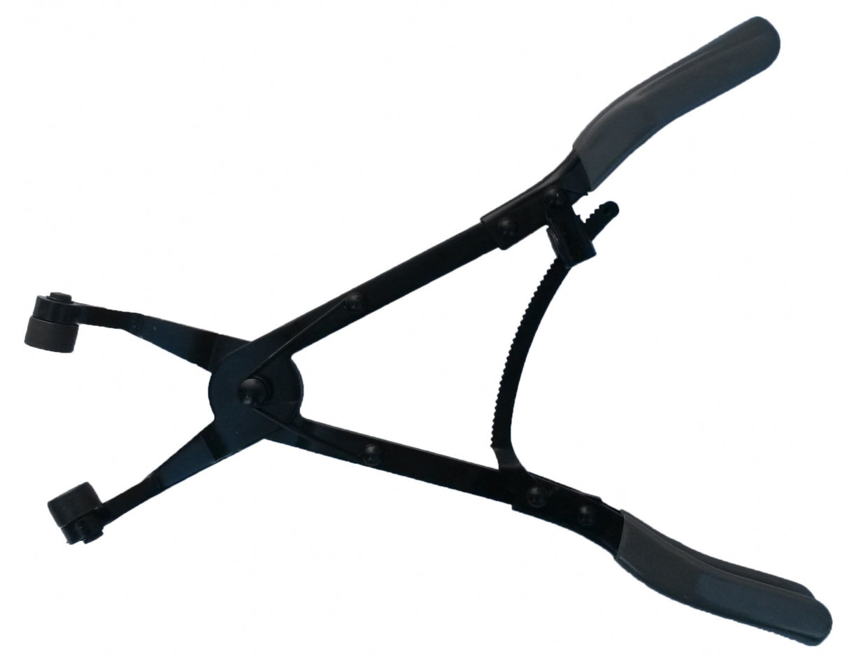 Replės aušinimo žarnų sąvaržom | su terkšle | lenktos | 340 mm (SK1976)