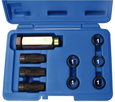 Deguonies jutiklio remonto komplekto sriegių keitiklis | M18 x 1,5 mm (66215-1)