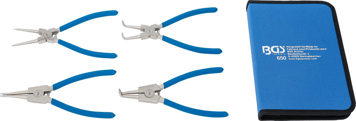 Replių žiedams komplektas | 225 mm | 4 vnt. (650)