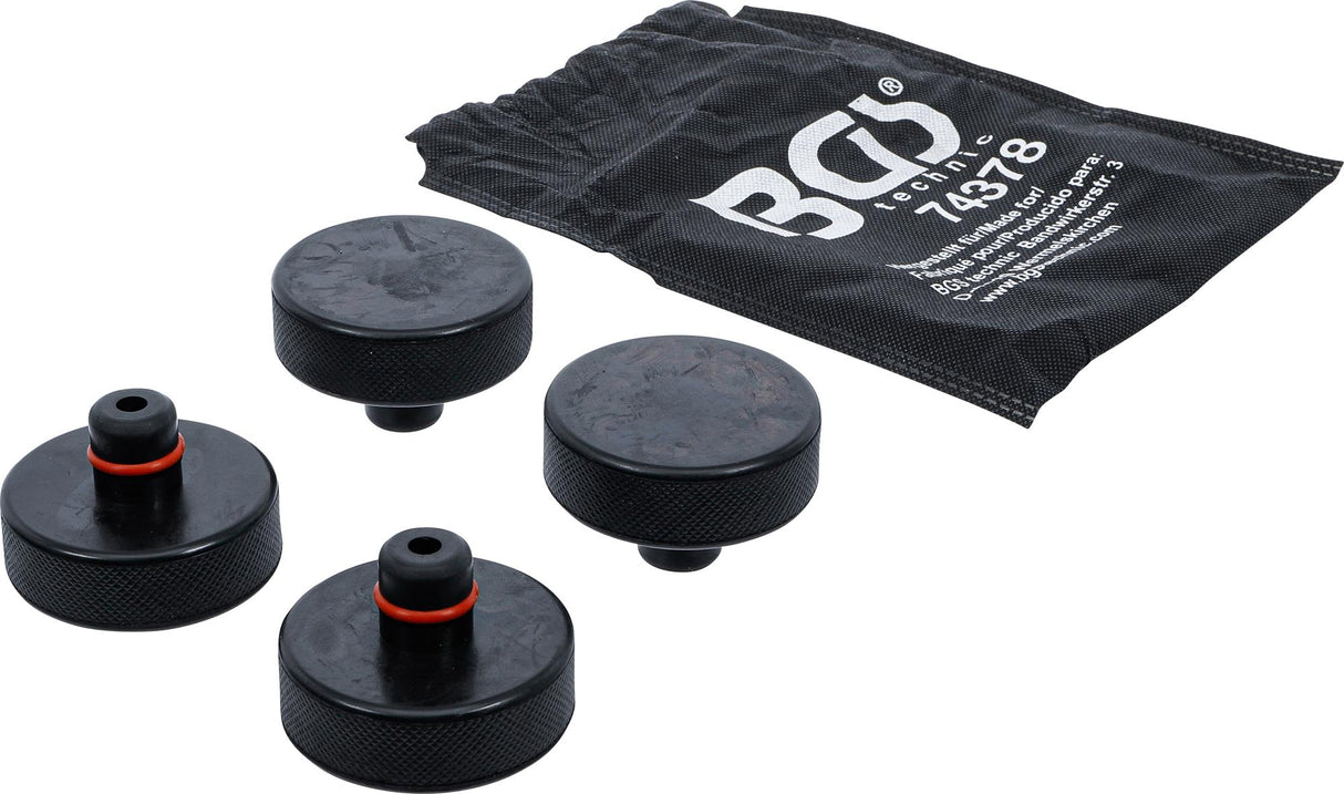 Domkrato padai | Tesla Model 3, S, X, Y | 4 vnt. (74378)