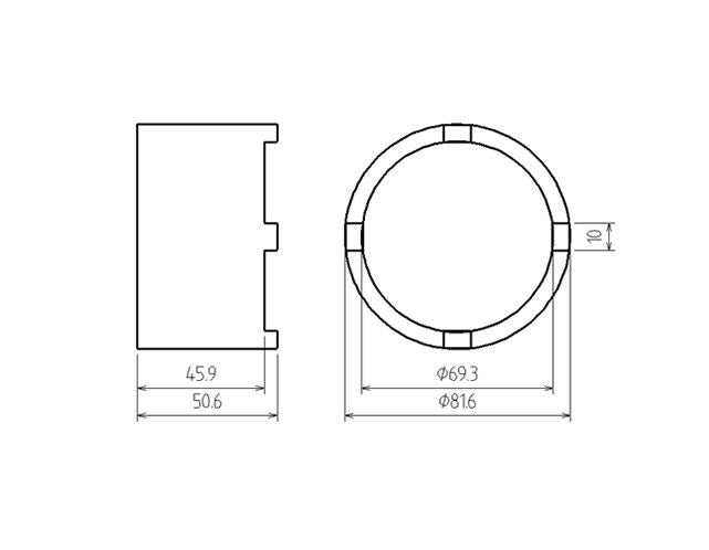 Prilaikymo veržliaraktis | alkūninio veleno diržui | VW, 1,6 L sedanas (66701)
