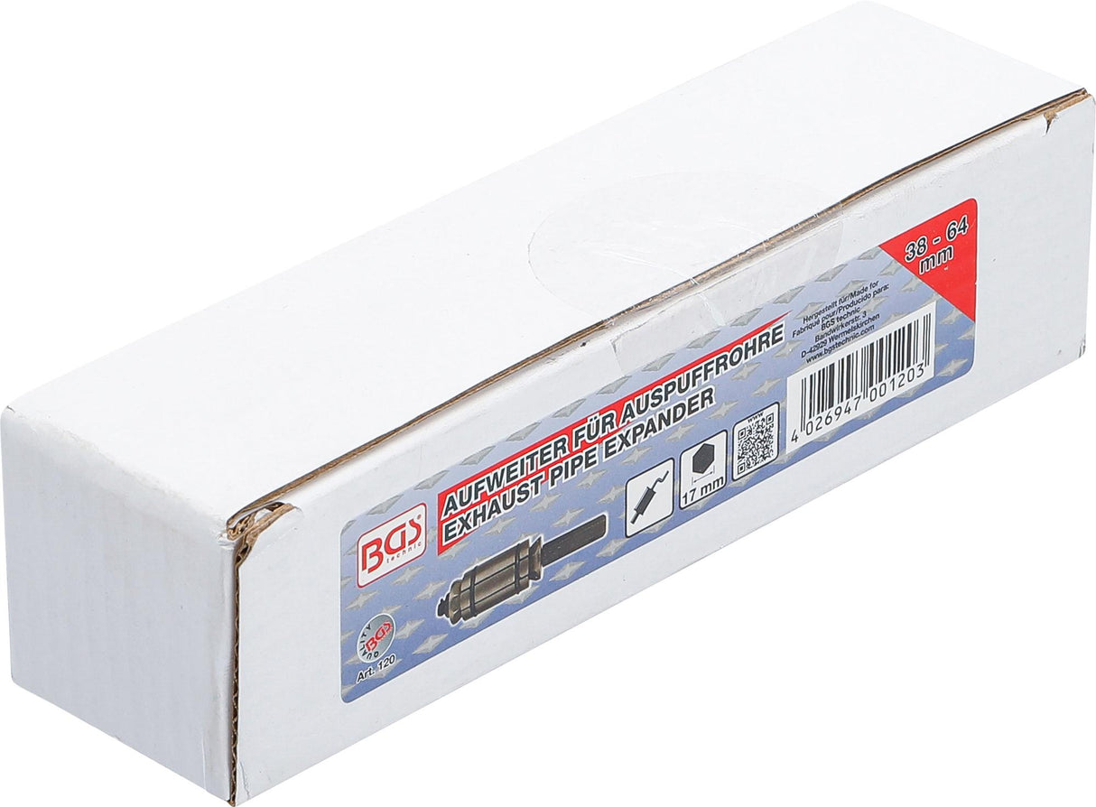 Duslintuvo vamzdžio plėtiklis | 39 - 61 mm (120)