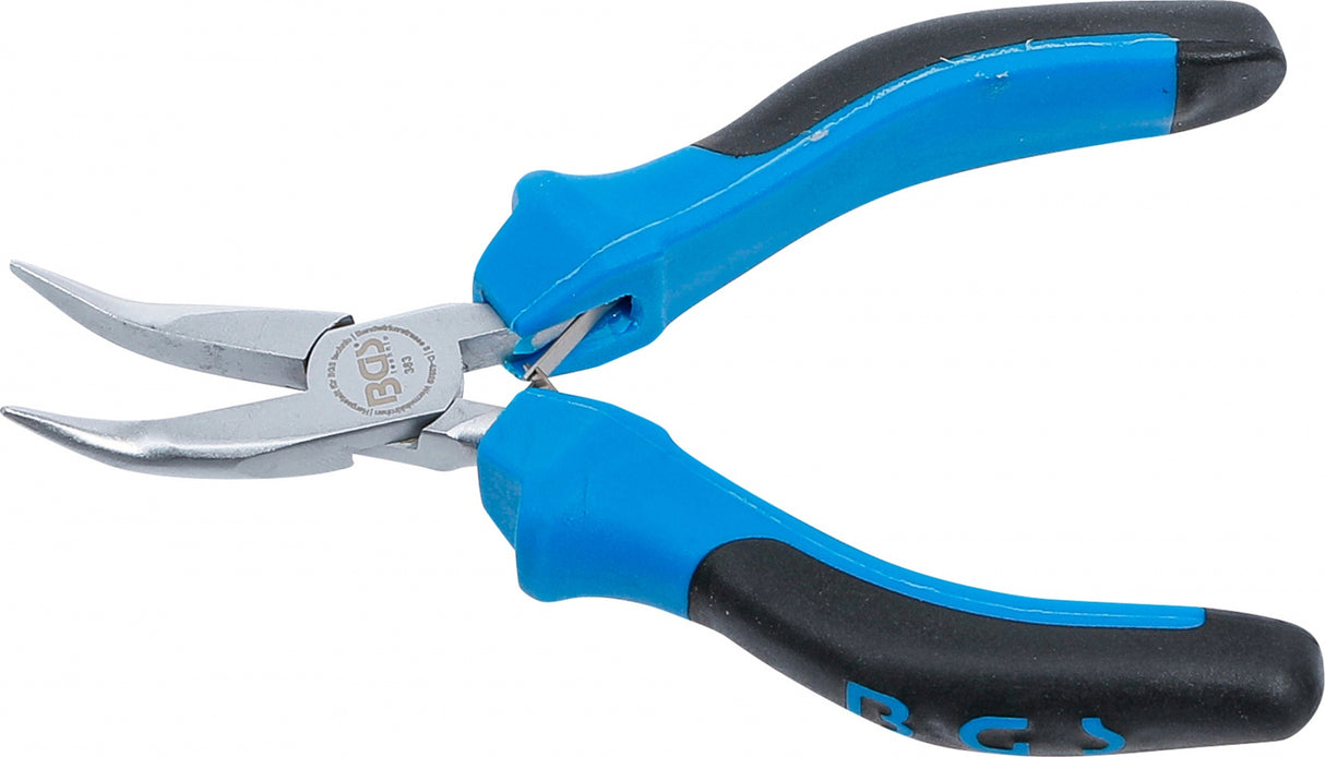 Replės precizinės | smailios lenktos | 125 mm (383)