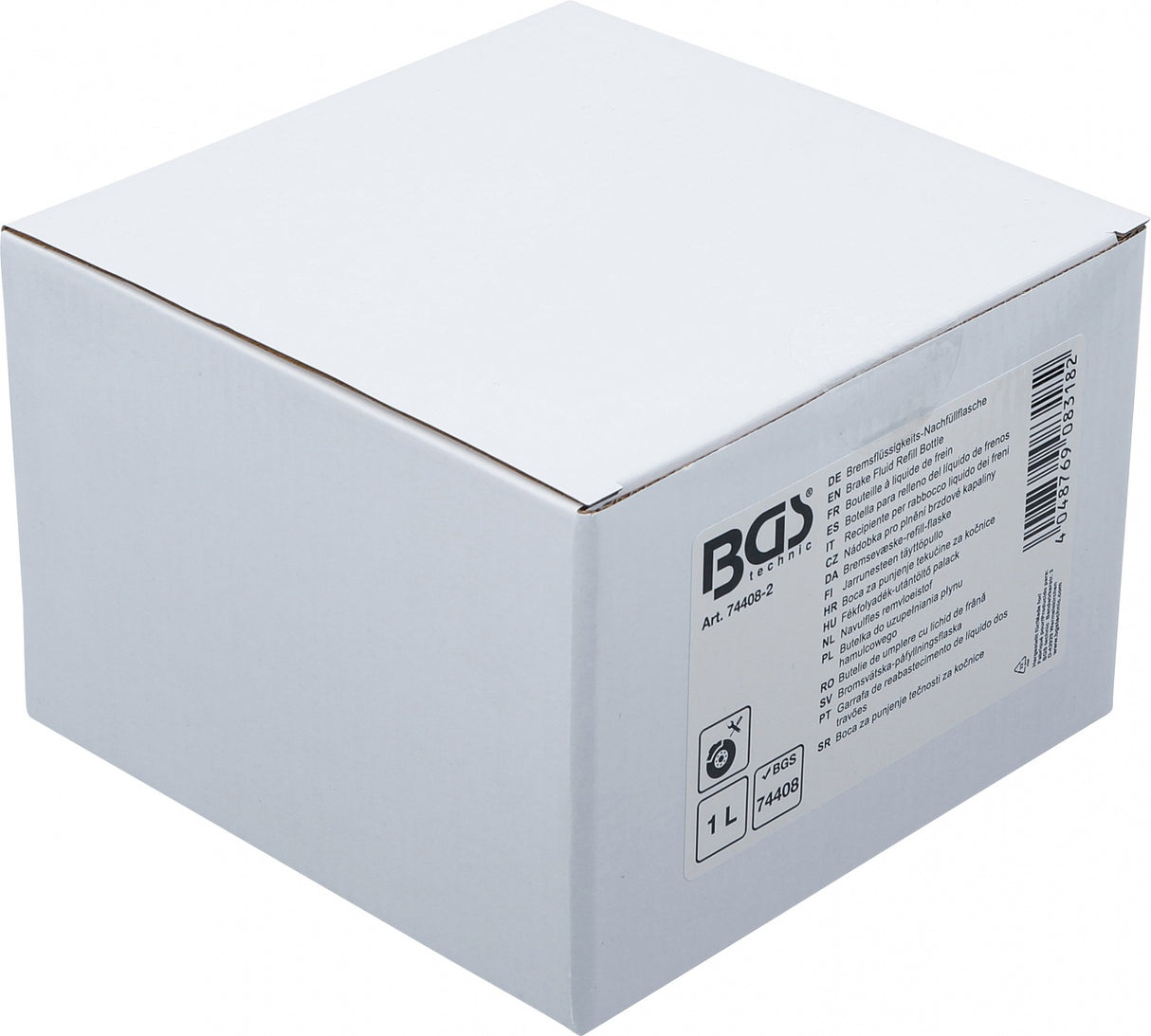 Stabdžių skysčio papildymo butelis | 1 l | nuo BGS 74408 (74408-2)