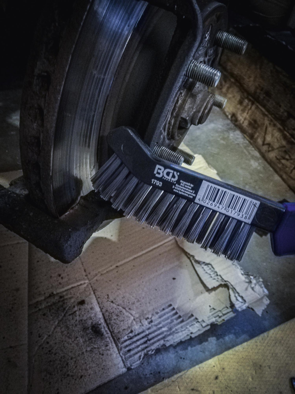 Stabdžių supotų šepetys | lenktas | 230 mm (1793)