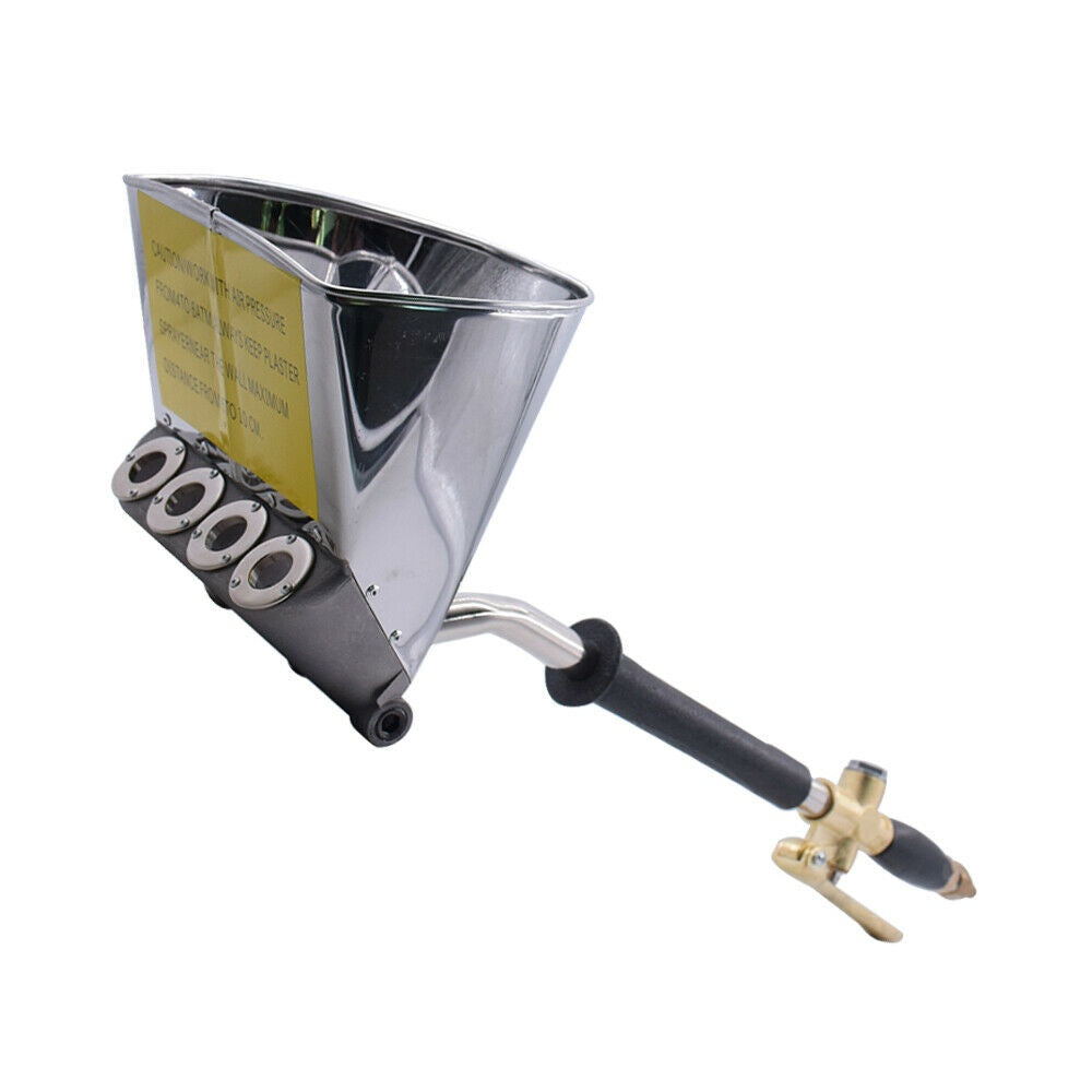 Lubų tinkavimo pistoletas | pneumatinis | nerūdijantis plienas (PG002)