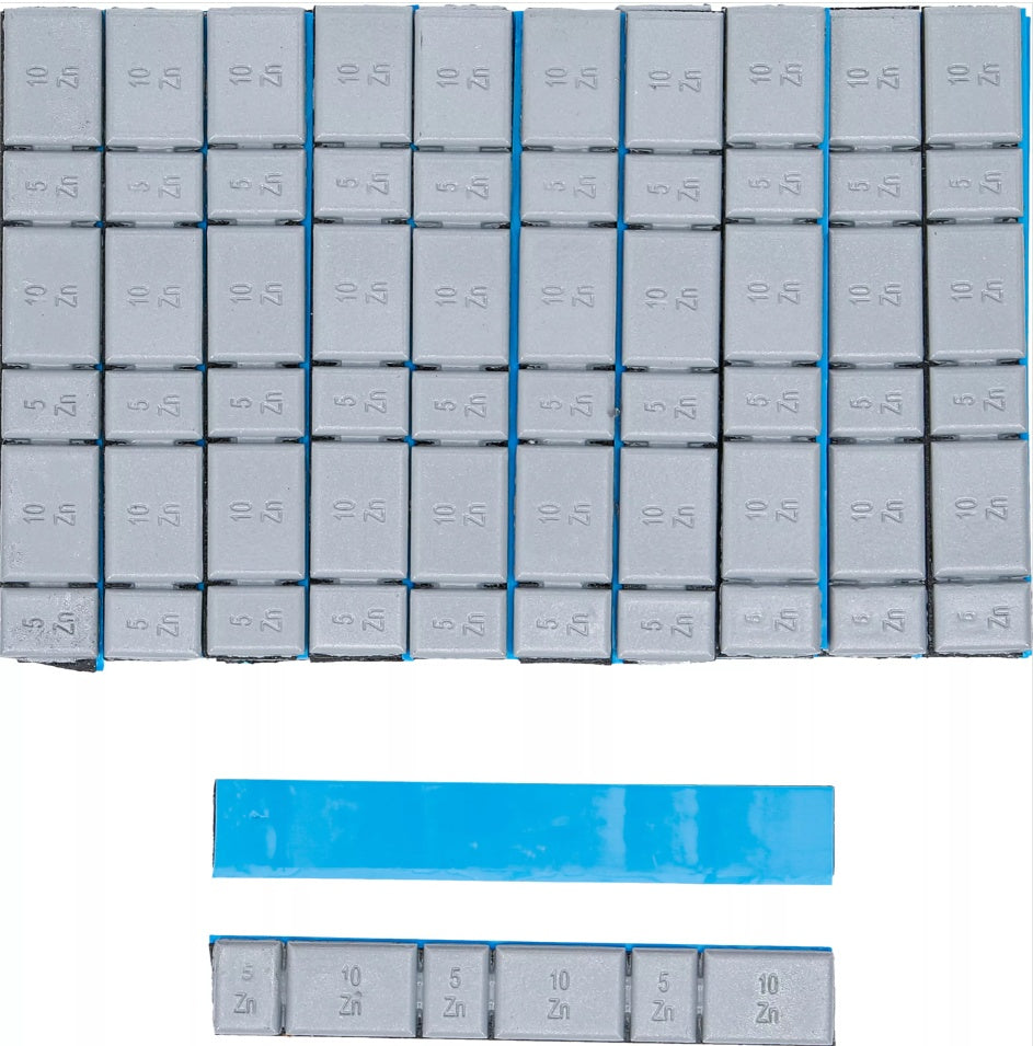 Ratų balansavimo svareliai | Medžiaga: cinkas | Tipas 363 | 45 g | 100 vnt. (9426)