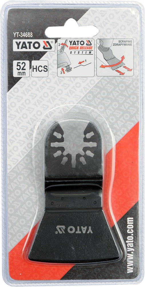 Priedas daugiafunkciniam įrankiui | 52 mm / HCS (YT-34688)