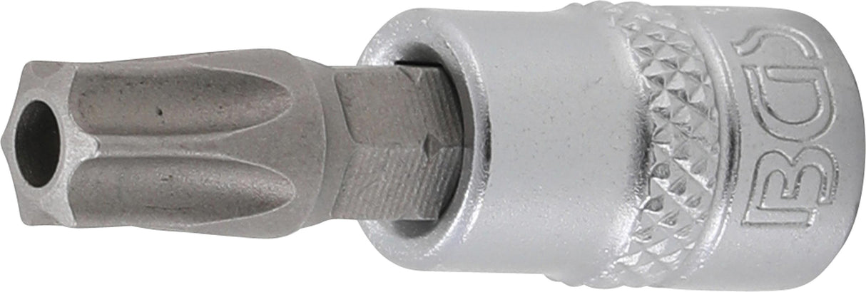 Бита-прессованная в головку | 6.3 mm (1/4") | T-star с отверстием (Torx) T45
