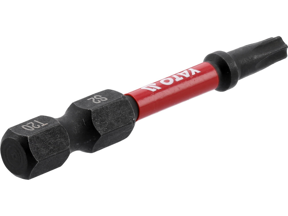Antgaliai smūginiai | 6,3 mm (1/4") | S2 | T-Star (Torx) T20 | 2 vnt. (YT-78053)