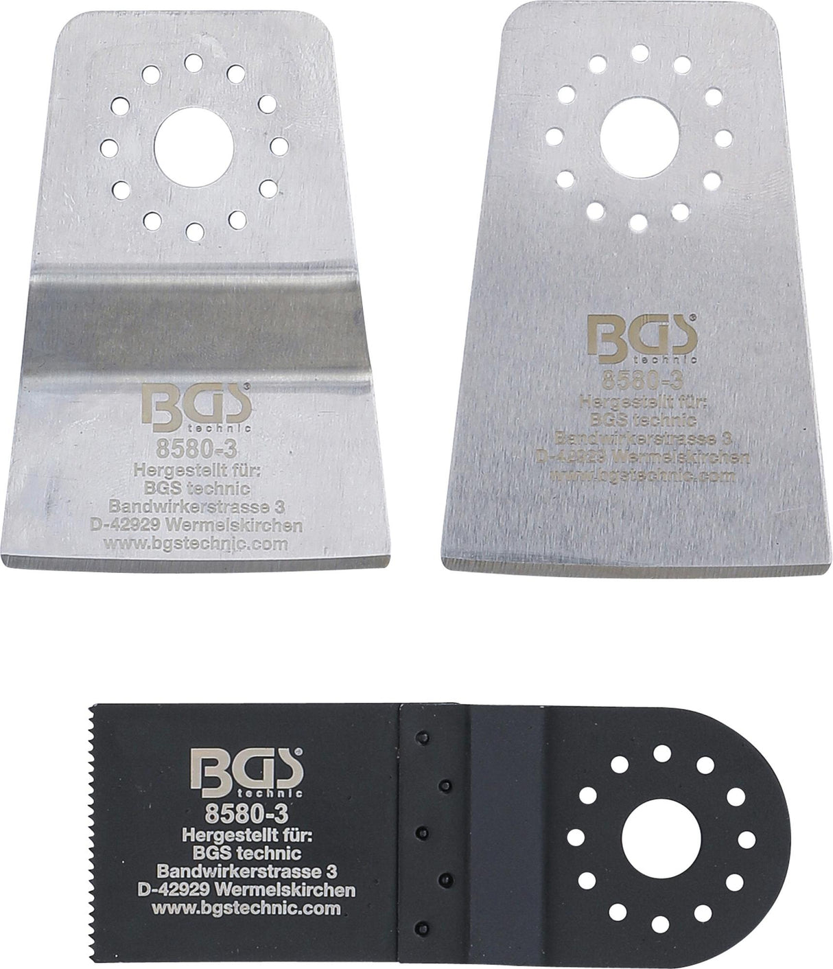 Gramdiklių rinkinys įrankiui BGS 8580 ir kitiems (8580-3)