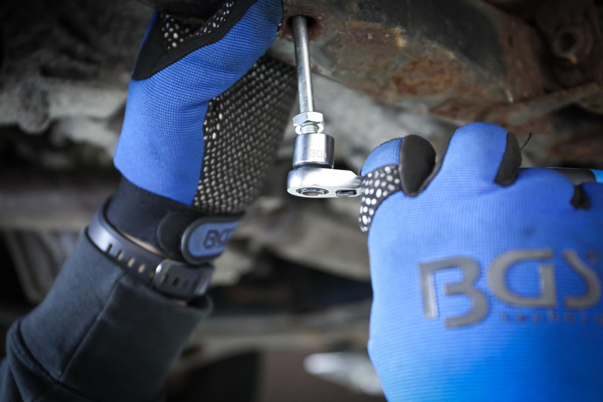 Kiauryminė terkšlė su galvutėmis ir antgaliais | 44 vnt. (9366)