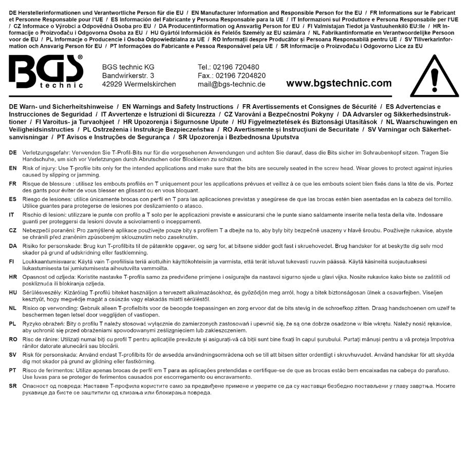 Antgalis | ilgis 30 mm | 10 mm (3/8") storis | T-Star (Torx) T40 (4872)
