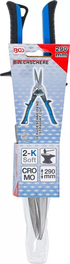 Metalo žirklės | tiesus kirpimas | ilgas kirpimas | 260 mm (9450)