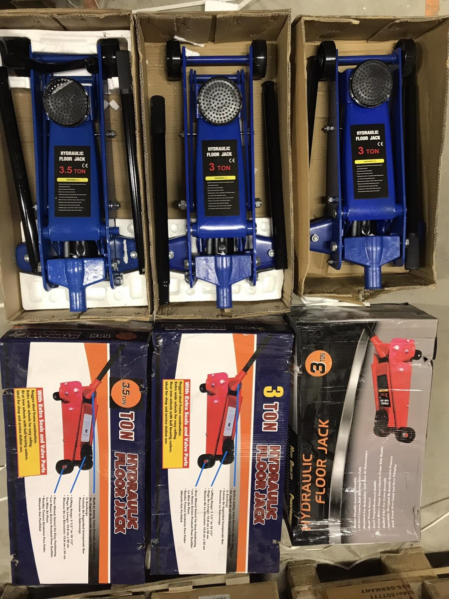 Domkratas su ratukais | su pedalu | 138- 520 mm | 3.5 t (SK3035P)