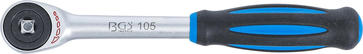 Rankena galvutėms terkšlinė | su rotacine rankena | 6.3 mm (1/4") (105)