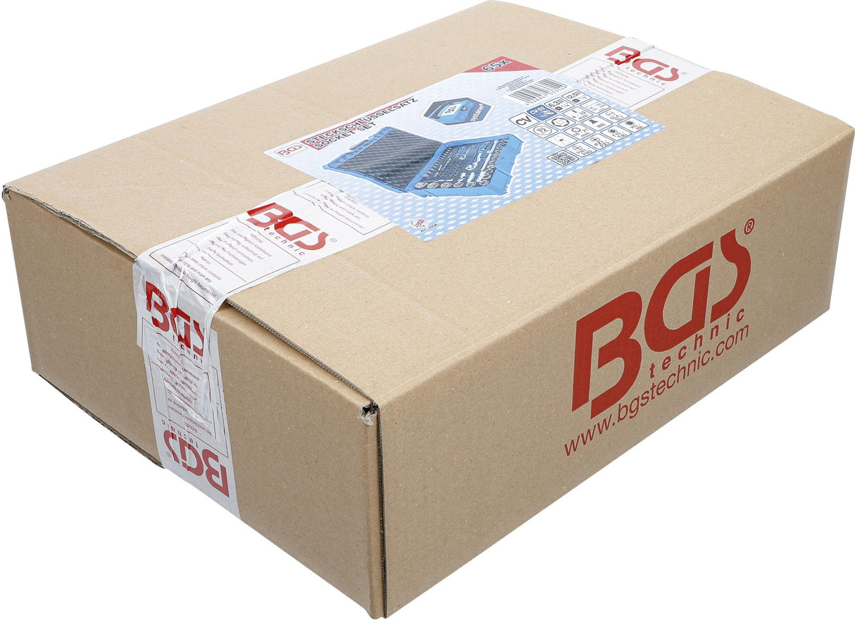 Įrankių rinkinys | 6,3 mm (1/4") / 12,5 mm (1/2") | BGS systainer® lagamine | 65 vnt. (3354)