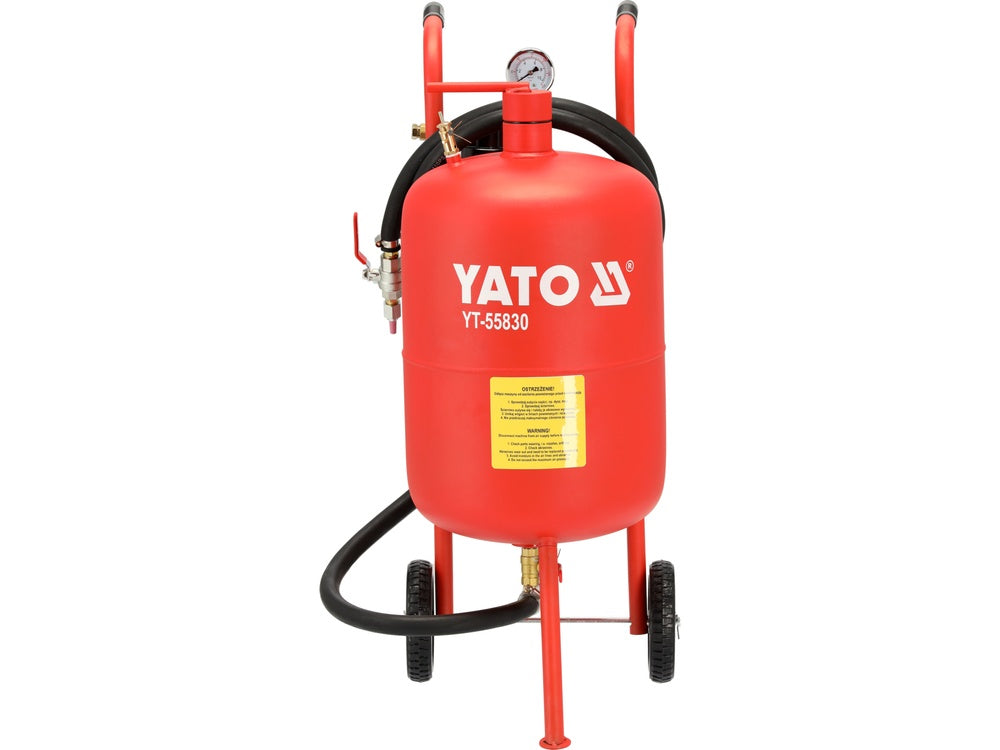 Sandblaster on wheels | 0.8 MPa / 40 l (YT-55830)