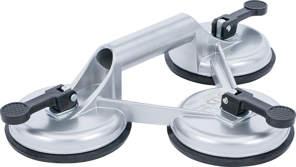 Trigubas prisisiurbiantis kėliklis | aliuminis | Ø 115 mm (7996)