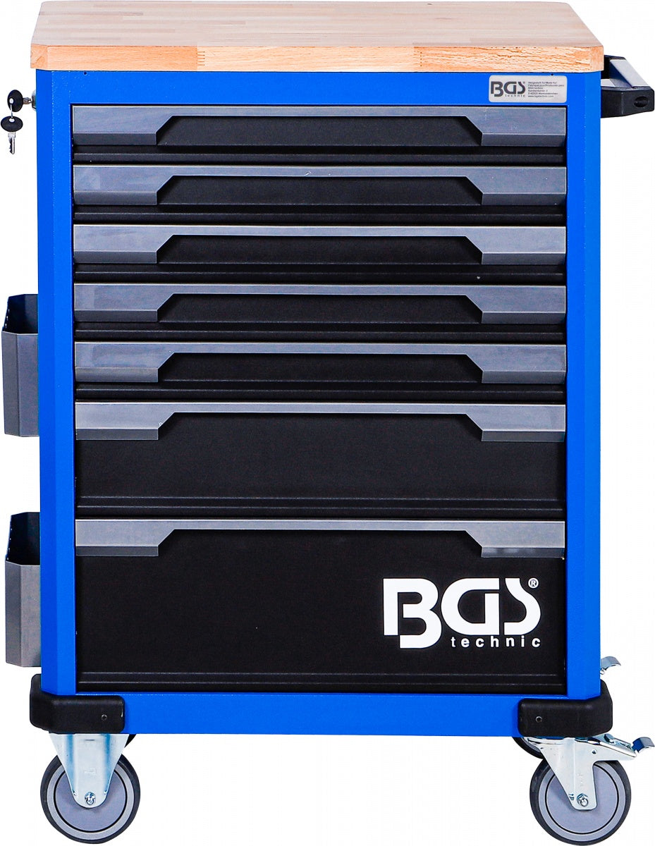 Tool cabinet on wheels | with tools | 7 drawers | 263 pcs (6066)