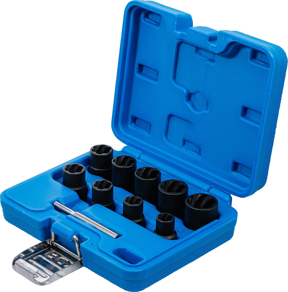 Specialus galvučių rinkinys / sraigtiniai ištraukikliai | 10 mm (3/8") | 10 - 19 mm | 10 vnt. (5265)