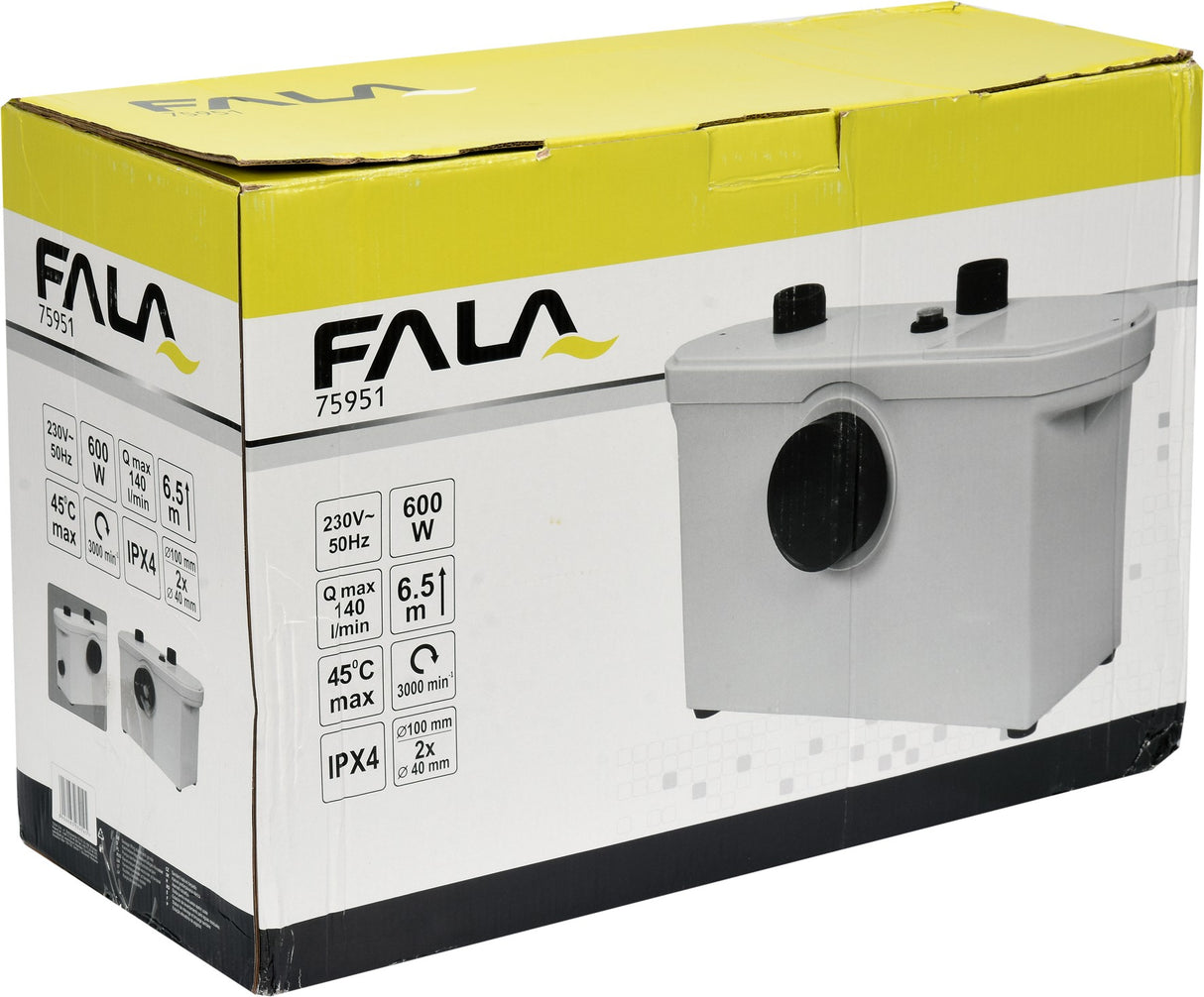 Nuotekų pompa / siurblys tualetui | 600W (75951)